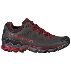 Buty trekkingowe męskie La Sportiva Ultra Raptor. Czarne buty trekkingowe La Sportiva, bez wzorów, z materiału, bez zapięcia, trekkingowe. Za 1,047.00 zł.