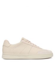 Geox Sneakersy U Baltmoore U56LDF 08522 C1122 Biały. Białe buty sportowe casual Geox, bez wzorów, ze skóry, bez zapięcia. Za 359.99 zł.