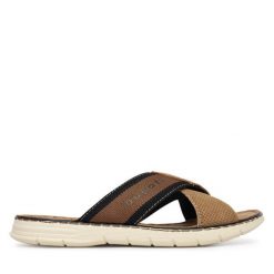 Klapki Bugatti. Brązowe klapki Bugatti. Za 169.99 zł.