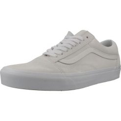 Buty VANS OLD SKOOL Biały. Białe buty trekkingowe Vans, bez wzorów, ze skóry, bez zapięcia. Za 428.99 zł.