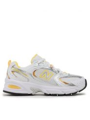 New Balance Sneakersy MR530PUT Biały. Białe buty sportowe casual New Balance, bez wzorów, z materiału, bez zapięcia. Za 299.99 zł.