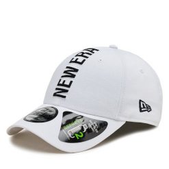 Czapka z daszkiem New Era. Białe czapki z daszkiem New Era, bez wzorów. Za 119.99 zł.