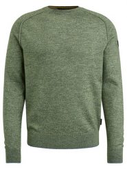 PME Legend Sweter w kolorze zielonym rozmiar: XL. Zielone swetry nierozpinane PME Legend, xl, bez wzorów, z bawełny, bez kołnierzyka, bez ramiączek. Za 238.84 zł.