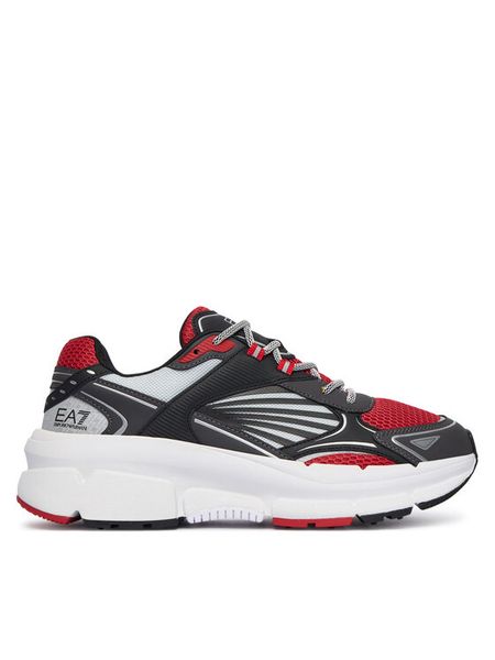 EA7 Emporio Armani Sneakersy X8X236 XK424 MZ199 Czarny. Czarne buty sportowe casual EA7 Emporio Armani, bez wzorów, z materiału, bez zapięcia. Za 539.99 zł.