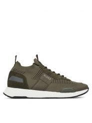 BOSS Sneakersy Titanium 50498245 Zielony. Zielone buty sportowe casual Boss, bez wzorów, z materiału, bez zapięcia. Za 899.99 zł.