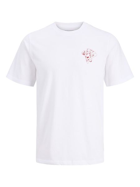 Jack & Jones Koszulka "Jjbrewy" w kolorze białym rozmiar: M. Białe bezrękawniki Jack & Jones, m, bez wzorów, z bawełny, bez kołnierzyka, bez ramiączek. Za 55.95 zł.