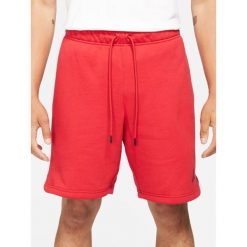 Spodenki męskie nike air jordan essentials fleece shorts gym red. Czerwone szorty Nike, m, bez wzorów, sportowe. Za 179.00 zł.