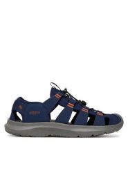 Keen Sandały Seanik H2 M 1030761 Granatowy. Niebieskie sandały Keen, z materiału, bez zapięcia. Za 309.99 zł.