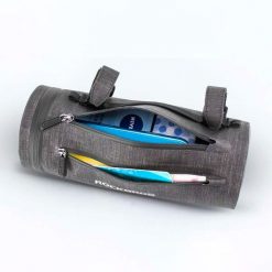 Torba rowerowa Rockbros wodoodporna 2 L odblask na kierownicę nylon czarna. Czarne torby na ramię ROCKBROS, bez wzorów, z materiału, na ramię, duże, bez dodatków. Za 78.89 zł.