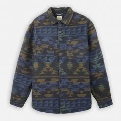 Koszula Oxbow Sneakout Woll Grafitowa. Szare koszule OXBOW, m, bez wzorów, bez kołnierzyka, bez ramiączek. Za 422.96 zł.