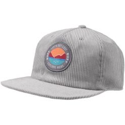 Czapka z daszkiem Trucker. Szare czapki z daszkiem Buff, bez wzorów, z materiału. Za 156.99 zł.