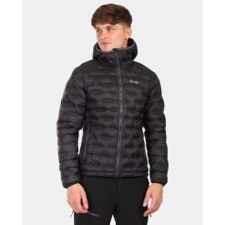 Męska kurtka ocieplana Kilpi ALBA-M. Czarne kurtki Kilpi, m, bez wzorów, bez kaptura. Za 628.61 zł.