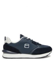 G-Star Raw Sneakersy KMS4011-1 Granatowy. Niebieskie buty sportowe casual G-Star Raw, bez wzorów, z materiału, bez zapięcia. Za 259.99 zł.