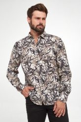 Koszula męska Hanson3-W JOOP! JEANS. Koszule JOOP! Jeans, m, bez wzorów, z jeansu, bez kołnierzyka, bez ramiączek. W wyprzedaży za 389.25 zł.