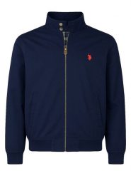 U.S. Polo Assn. Kurtka przejściowa w kolorze granatowym rozmiar: 50. Niebieskie kurtki U.S. Polo Assn., s, bez wzorów, bez kaptura. Za 243.45 zł.