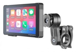 Wyświetlacz INTERPHONE RIDE SYNC (CAR PLAY / ANDROID AUTO). Słuchawki bezprzewodowe Interphone. Za 935.99 zł.
