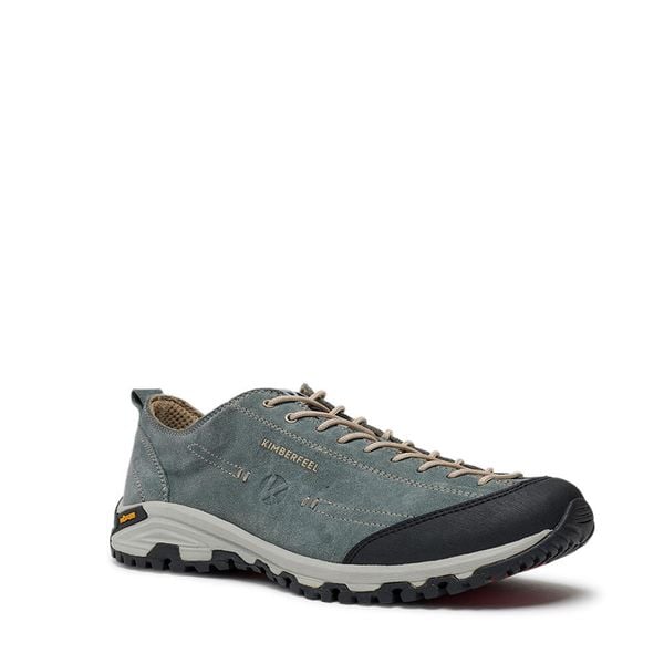 Buty trekkingowe Kimberfeel Folin 2. Zielone buty turystyczne Kimberfeel, bez wzorów, z materiału, przed kostkę, bez zapięcia, trekkingowe. Za 379.99 zł.
