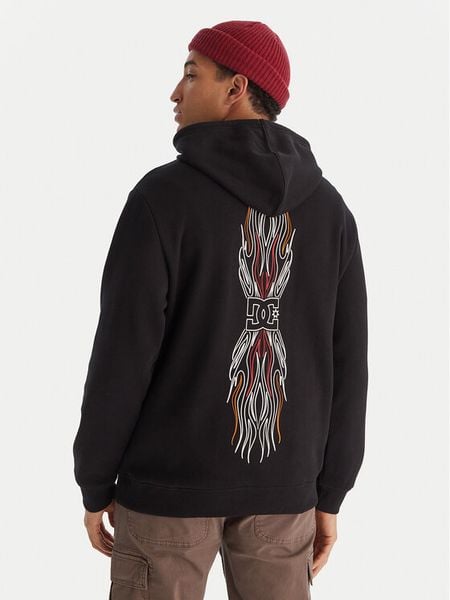 DC Shoes Bluza Burnt Out EDYSF03253 Czarny Regular Fit. Czarne bluzy DC Shoes, m, bez wzorów, z bawełny, bez kaptura. Za 219.99 zł.