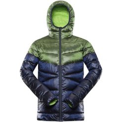 Męska kurtka zimowa ALPINE PRO Rog, S. Niebieskie kurtki przeciwdeszczowe Alpine Pro, na zimę, m, bez wzorów, z puchu, bez kaptura. Za 270.99 zł.