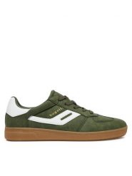 Bugatti Sneakersy 325-A4C13-5000 Zielony. Zielone buty sportowe casual Bugatti, bez wzorów, ze skóry, bez zapięcia. Za 219.99 zł.