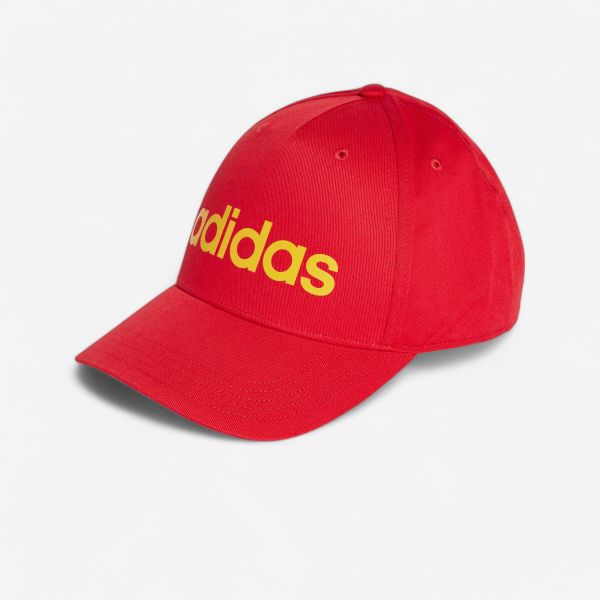 Czapka z daszkiem ADIDAS. Brązowe czapki z daszkiem Adidas, bez wzorów, z bawełny. Za 39.99 zł.