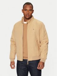 Tommy Hilfiger Kurtka przejściowa Harrington MW0MW37647 Beżowy Regular Fit. Brązowe kurtki Tommy Hilfiger, m, bez wzorów, z syntetyku, bez kaptura. Za 659.99 zł.