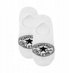 Skarpety stopki Converse 2 pary białe. Białe skarpetki sportowe Converse, bez wzorów. Za 29.99 zł.