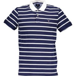 Koszulka polo w kolorze niebieskim ze wzorem. Koszulki polo marki GANT. W wyprzedaży za 249.95 zł.