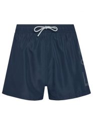 EA7 Emporio Armani Szorty kąpielowe 7M002001 AF14497 MB010 Granatowy Regular Fit. Niebieskie kąpielówki EA7 Emporio Armani, m, bez wzorów, z syntetyku. Za 249.99 zł.