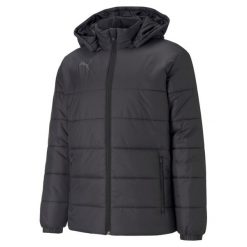 Kurtka męska Puma teamLIGA Padded Jacket. Białe kurtki Puma, m, bez wzorów, bez kaptura. W wyprzedaży za 375.40 zł.