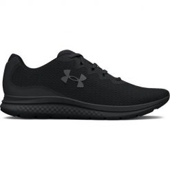 Buty treningowe męskie Under Armour Charged Impulse 3. Czarne buty do biegania Under Armour, bez wzorów, z gumy, do biegania. Za 356.00 zł.