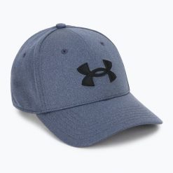 Czapka Under Armour Blitzing. Niebieskie czapki zimowe Under Armour, bez wzorów. Za 79.99 zł.