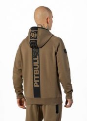 Bluza sportowa męska Pitbull West Coast Stafford Hooded. Brązowe bluzy z kapturem PITBULL, m, bez wzorów, z bawełny, z kapturem. Za 269.00 zł.