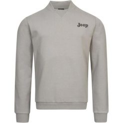 Bluza Jeep® Men Bomber Neck, 2XL — Styl i wygoda. Brązowe bluzy Jeep, na zimę, m, bez wzorów, z bawełny, bez kaptura. Za 98.07 zł.