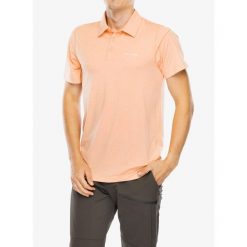 Koszulka polo męska Columbia Tech Trail Polo. Brązowe koszulki polo Columbia, m, bez wzorów, bez kołnierzyka, bez ramiączek. Za 135.99 zł.