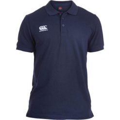 Polo Canterbury Waimak. Niebieskie koszulki polo CANTERBURY, m, bez wzorów, bez kołnierzyka, bez ramiączek. Za 244.50 zł.