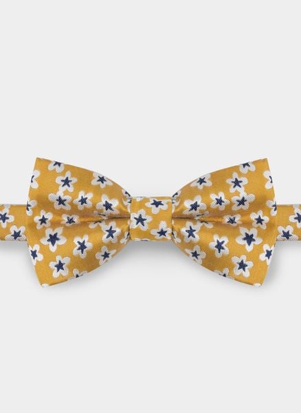 PAKO LORENTE – Mucha męska żółta P22SF-MX-006-Y-0. Żółte krawaty i muchy Pako Lorente, bez wzorów. Za 14.99 zł.