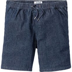 Lekkie szorty dżinsowe Regular Fit bonprix ciemnoniebieski. Jeansy marki bonprix. Za 89.99 zł.