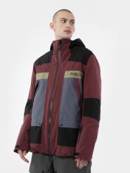 4F Kurtka snowboardowa membrana 15 000 męska XL. Czerwone kurtki narciarskie i snowboardowe 4F, l, bez wzorów, narciarskie. Za 279.99 zł.