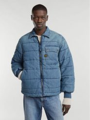 G-Star Raw Kurtka jeansowa D25201-D777 Niebieski Regular Fit. Niebieskie kurtki G-Star Raw, m, bez wzorów, z bawełny, bez kaptura. Za 699.99 zł.