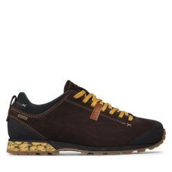 Trekkingi Aku. Brązowe buty trekkingowe Aku, bez wzorów, z gore-texu, bez zapięcia. Za 619.99 zł.