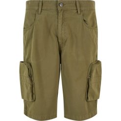 Krótka workowata cargo Urban Classics. Zielone szorty Urban Classics, m, bez wzorów, z bawełny. Za 198.50 zł.