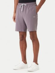BOSS Szorty sportowe Mix&Match 50515314 Fioletowy Regular Fit. Fioletowe krótkie spodenki sportowe Boss, m, bez wzorów, z bawełny. Za 189.99 zł.