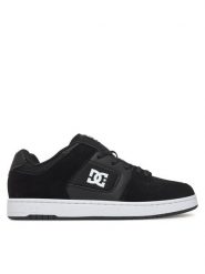 DC Sneakersy MANTECA 4 ADYS100765-BKW Czarny. Czarne buty sportowe casual DC, bez wzorów, ze skóry, bez zapięcia. Za 223.99 zł.