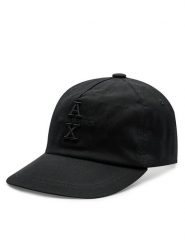 Armani Exchange Czapka z daszkiem 954220 4F101 00020 Czarny. Czarne czapki z daszkiem Armani Exchange, bez wzorów, z bawełny. Za 159.99 zł.