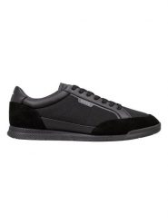 BOSS Sneakersy Nitan 50573552 Czarny. Czarne buty sportowe casual Boss, bez wzorów, ze skóry, bez zapięcia. Za 690.45 zł.