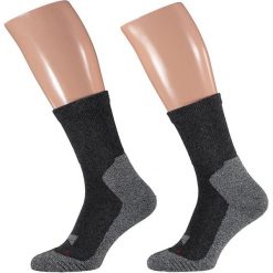 Skarpetki turystyczne Xtreme 2-pack Multi Antracyt. Brązowe skarpety XTREME SOCKSWEAR, bez wzorów. Za 133.99 zł.