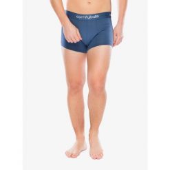 Bokserki termoaktywne męskie Comfyballs Regular Performance. Niebieskie bielizna termoaktywna COMFYBALLS, m, bez wzorów, bez ramiączek. Za 129.99 zł.