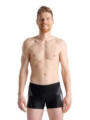 Arena Kąpielówki w kolorze czarno-białym rozmiar: 6. Białe kąpielówki Arena, bez wzorów, z materiału. Za 61.45 zł.