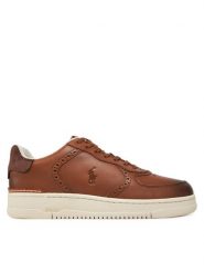 Polo Ralph Lauren Sneakersy Masters Court 809960990002 Brązowy. Brązowe buty sportowe casual Polo Ralph Lauren, bez wzorów, ze skóry, bez zapięcia. Za 469.99 zł.